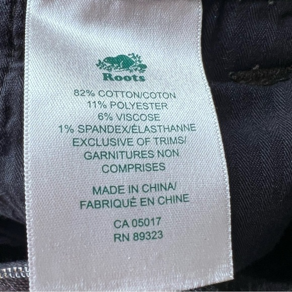 Root's Brown Grey Tweed Trouser Jogger Pants Size 34 - Picture 7 of 10